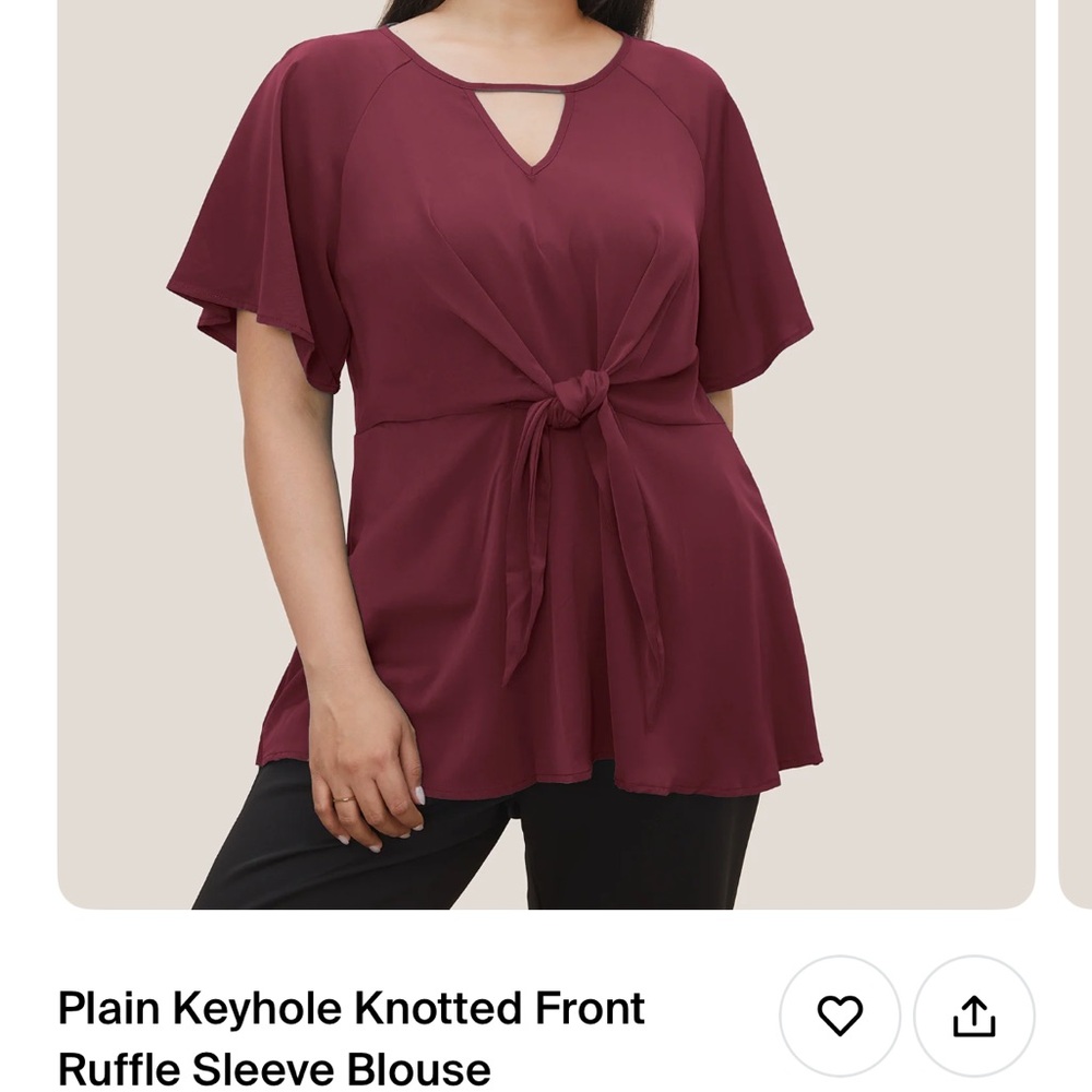 Red Blouse